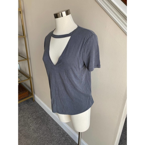 Forever 21 Charcoal Gray Modal t-shirt, size small - Picture 6 of 11